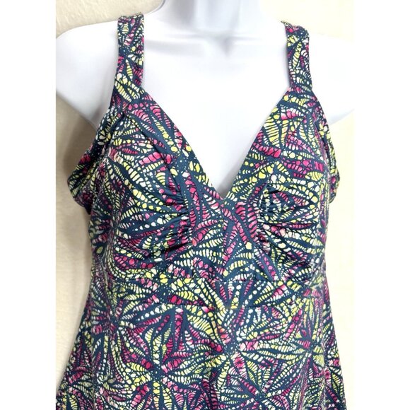 Patagonia Women's Minette Dress Size Medium in Big Congo Glass Blue - Picture 5 of 12